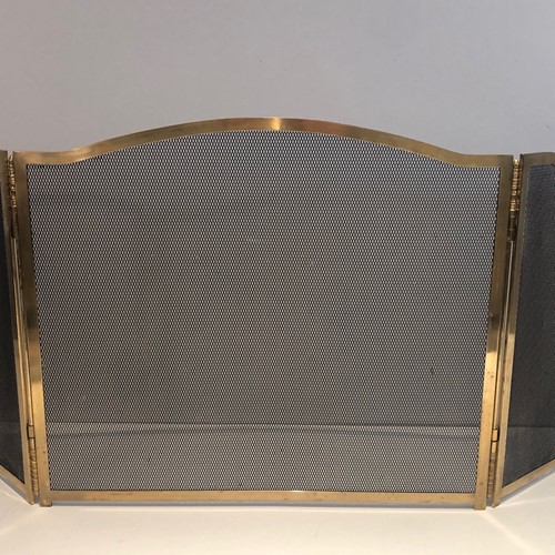 Brass Fireplace Screen