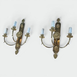 Pair Of Neoclassical-Style Three-Li...