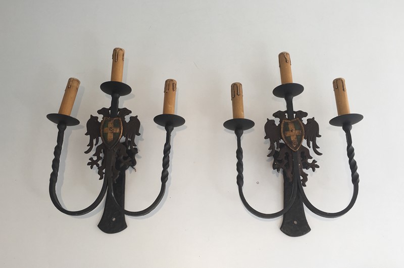  Important Pair of Wrought Iron Sconces-barrois-antiques-s-938-main-636803074823411279.JPG