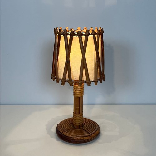 Rattan Table Lamp