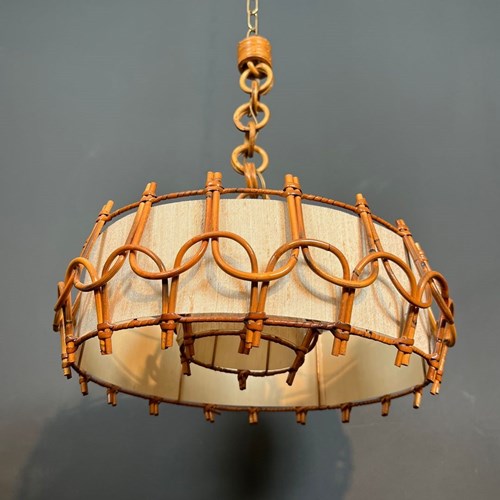 Rattan Chandelier
