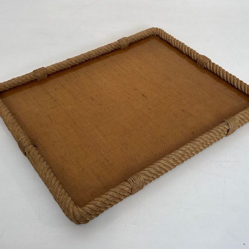 Rope And Lucite Tray