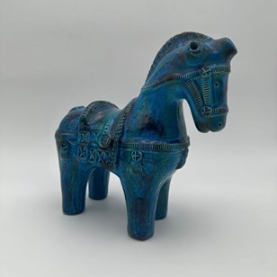 Decorative Glazed Ceramic Horse By ...