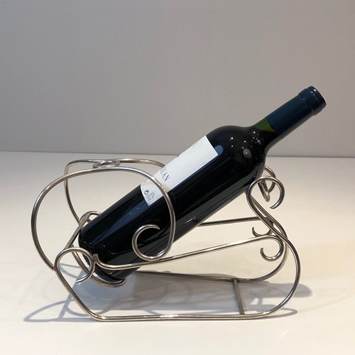 Silver Plated Wine Holder. French. Circa 1930