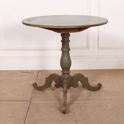 Swedish Painted Lamp Table