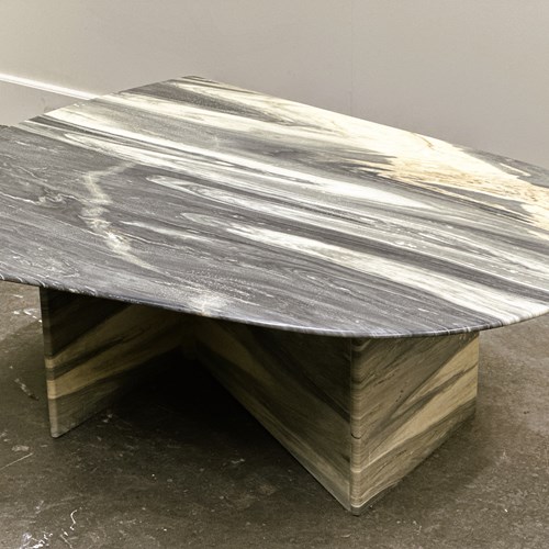  Unique Marble Table With Zig Zag Base