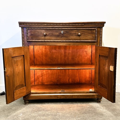 Rare French Antique Bobbin Cabinet With Ivory Keyholes, France, 1930S