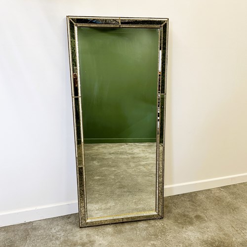 Xlarge Vintage Venetian Style Rectangular Mirror , Spain.