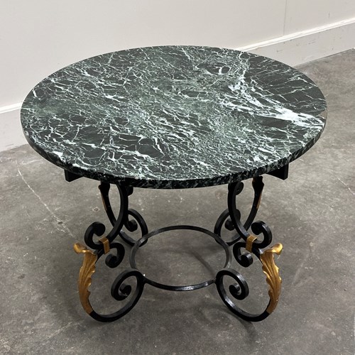 French Neoclassical Revival Coffee Table With Hollywood Regency Influence, 1970S