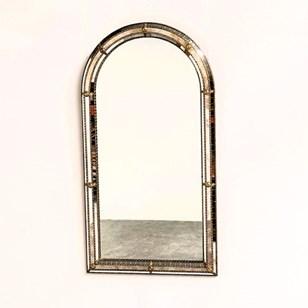 Vintage Spanish Gilt Mosaic Mirror ...