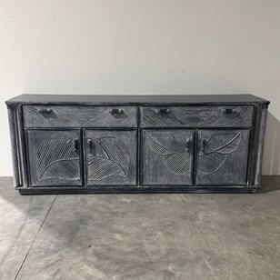 Pencil Reed Sideboard, Petroleum Bl...