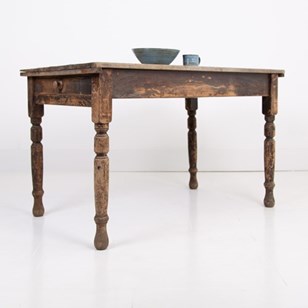 Victorian Kitchen Table C1890