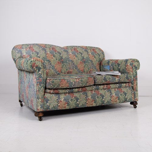Lovely English 2 Seater Sofa Early 1900S