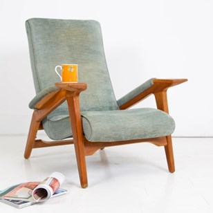 Mid Century Armchair Andrew J Milne...