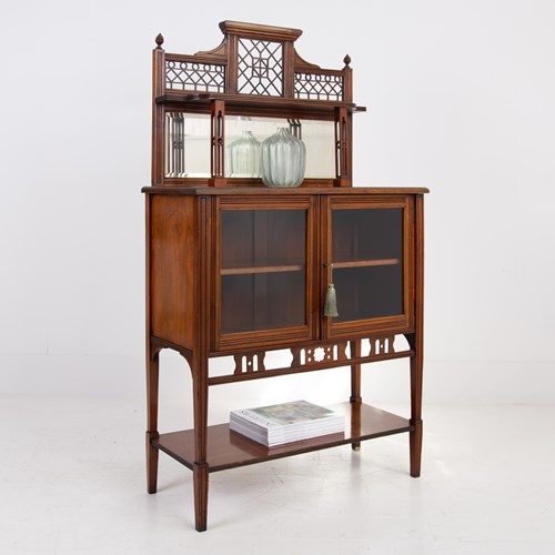Little Aesthetic Movement Glazed Cabinet 1910