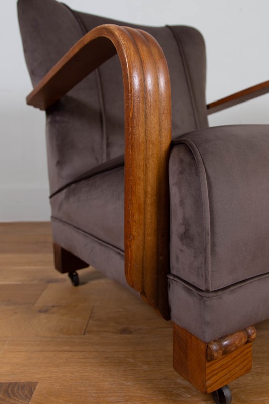 1930S Art Deco Oak Framed Bentwood Armchair New Upholstery-billy-hunt-art-deco-armchair-11-main-638264827300778900.jpg