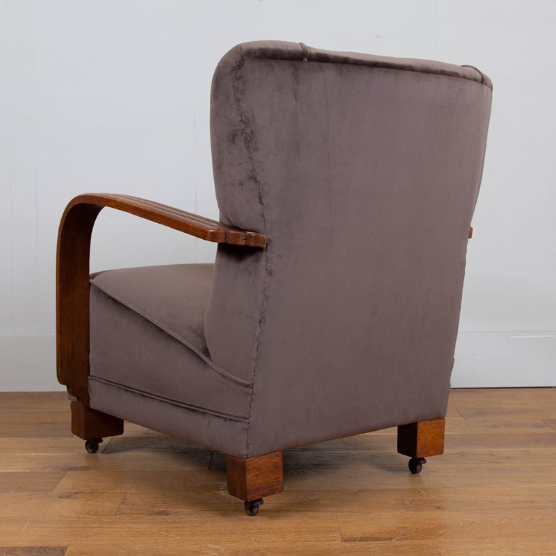 1930S Art Deco Oak Framed Bentwood Armchair New Upholstery-billy-hunt-art-deco-armchair-7-main-638264827216890501.jpg