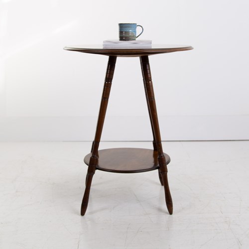 Arts And Crafts 2 Tier Side Table C1910