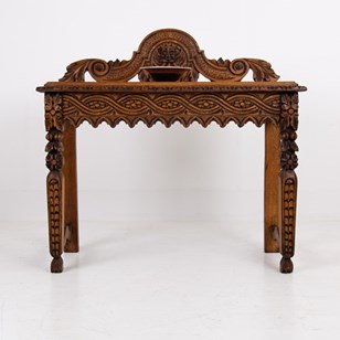 Victorian Oak Decorative Console Si...