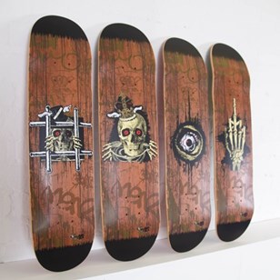 D*Face X Enuff Skateboards Full Set...