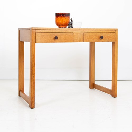 Gordon Russell Oak Console Dressing Table C1930s