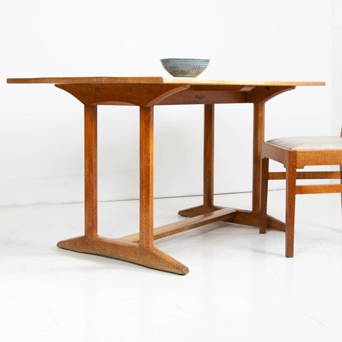 Gordon Russell Oak Cotswold School Dining Table C1920s