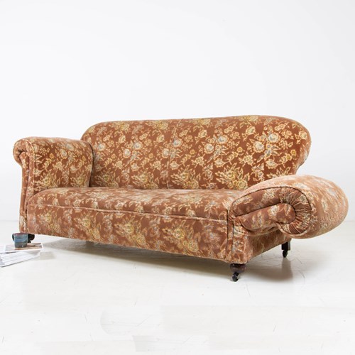 Good Looking 1920S 3 Seater Drop End Sofa