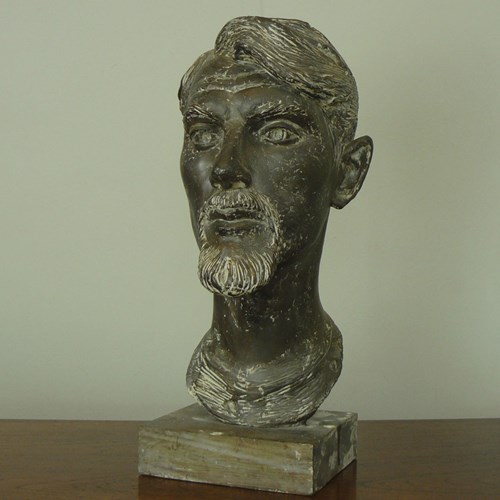 Bust Of Mr Albert Pountney By Mary Milner Dickens