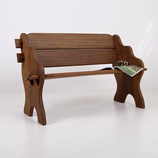 Mid Century Teak Garden Bench Seat ...