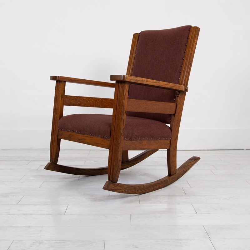 Arts And Crafts English Oak Rocking Chair C1920-billy-hunt-oak-rocking-chair-5-main-638237320030055808.jpg