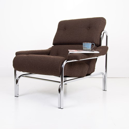  Pieff Alpha Armchair New Boucle Upholstery