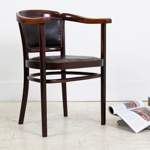 1930S Thonet Bentwood Armchair Desk Chair