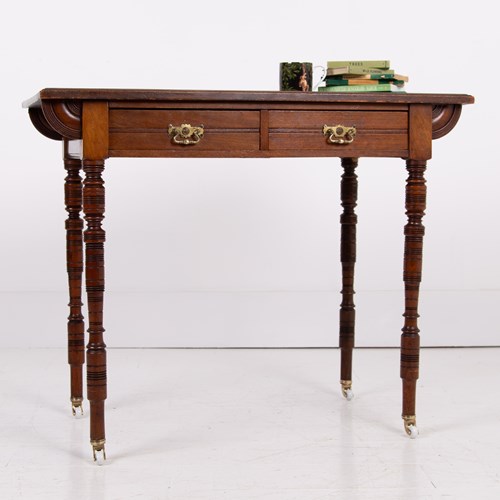 Little Leather Topped Victorian Desk C1880