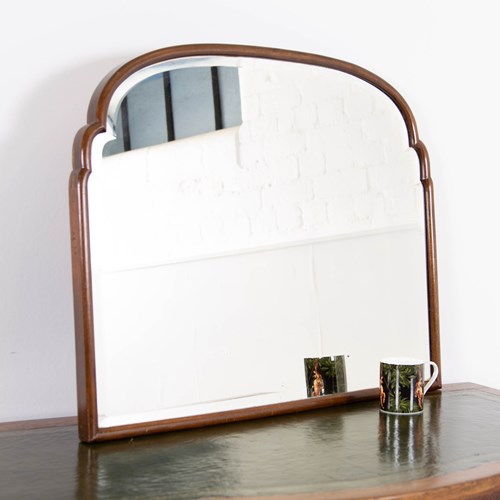 Lovely Quality Well Shaped 1930S Wall Mirror