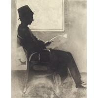 Louis Bastin, Man Reading By A Window