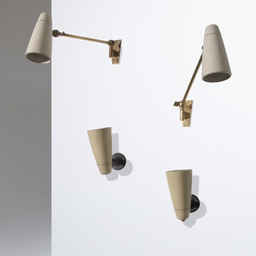 Four Wall Lamps By Stilnovo