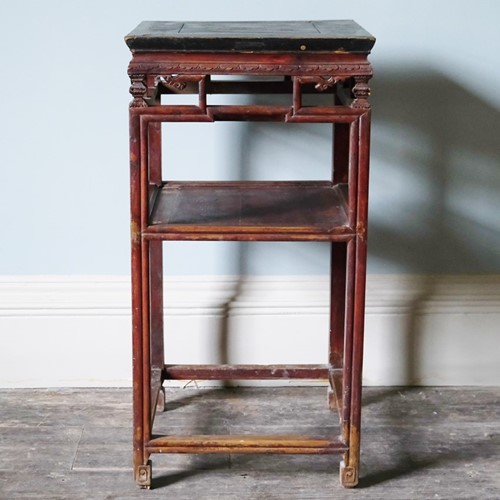 Late 19Th Century Chinese End Table