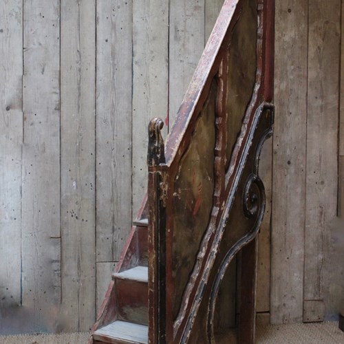 18Th Cent Italian Painted Staircase