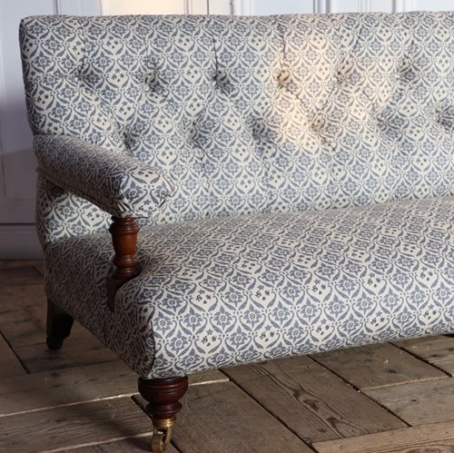 19Th Century English Country House Sofa By Howard & Sons