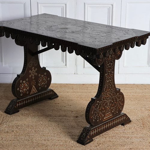 19Th Century Italian Table Attributed To Adriano Brambilla (1829 – 1855)