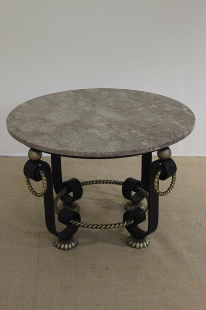 1940s Table attributed to Gilbert Poillerat -brownrigg-83-32-E1_main_636437673419621569.jpeg