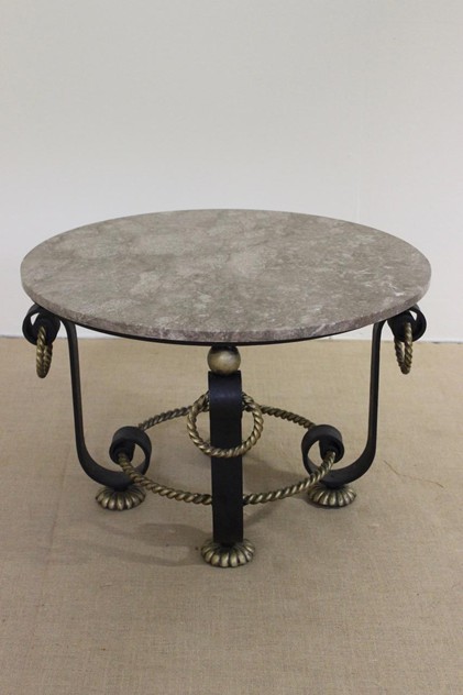 1940s Table attributed to Gilbert Poillerat -brownrigg-83-32-E3_main_636437673543179905.jpeg