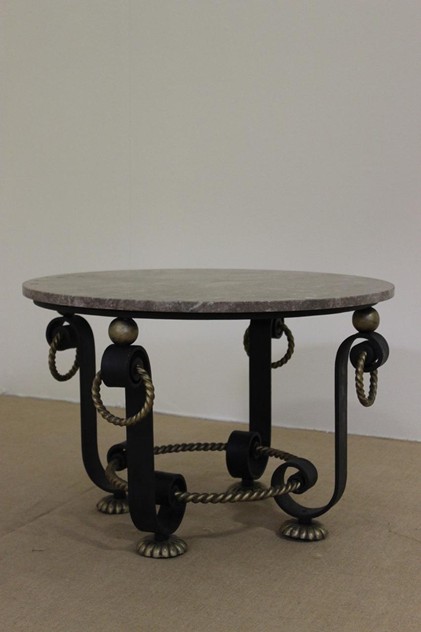 1940s Table attributed to Gilbert Poillerat -brownrigg-83-32-E4_main_636437673500745729.jpeg