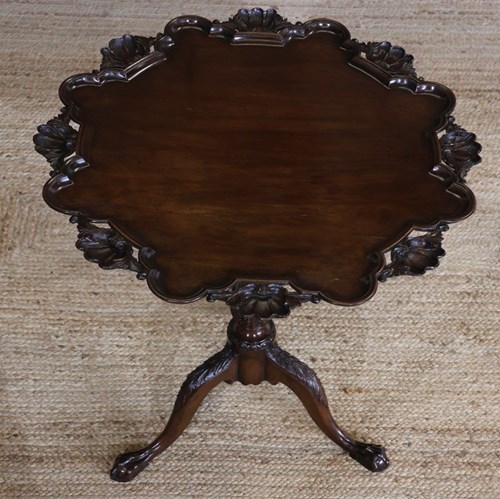 Fine 18Th Century English George III Tripod Table