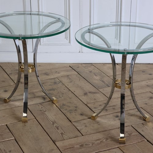 Good Pair Of 1970S Maison Jansen Occasional Tables