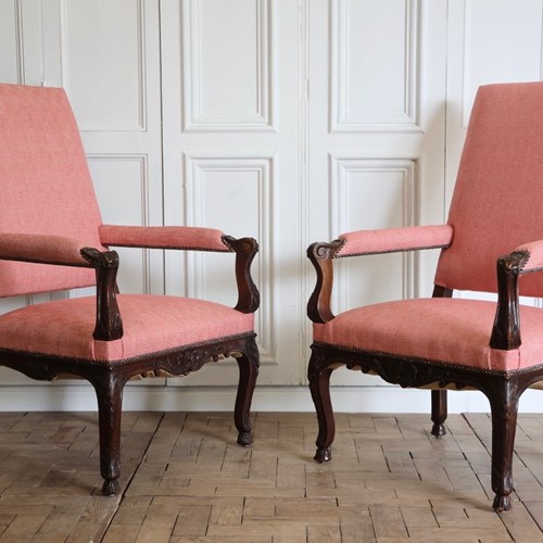 Good Pair Of 19Th Century French Armchairs