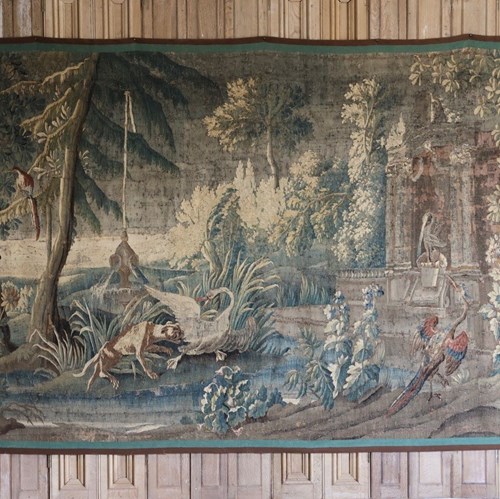 Large 18Th Century French Aubusson Tapestry