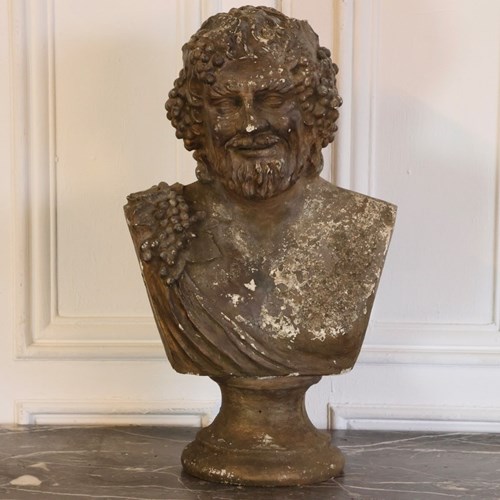 Late 19Th/ Early 20Th Century Composite Stone Of Bacchus
