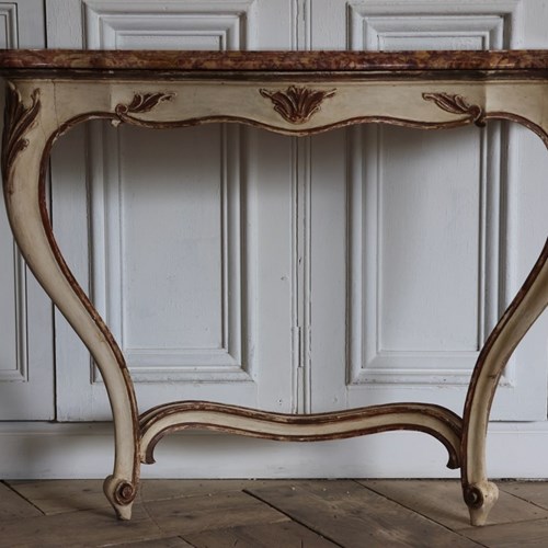 Late 19Th / Early 20Th Century French Console Table In The Louis XVI Taste