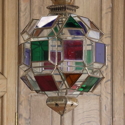 Mid 20Th Century Spanish Lantern In The Moroccan Taste